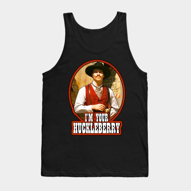 I'm Your Huckleberry - Doc Holliday Tank Top by Niko Neon